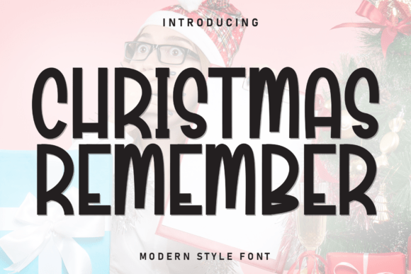 Christmas Remember: A Festive Font for Modern Design