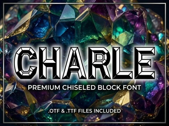 Command Attention with Charle: A Powerful Display Font