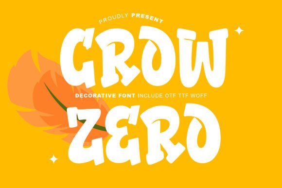 Crow Zero: A Bold Display Font for Dynamic Designs