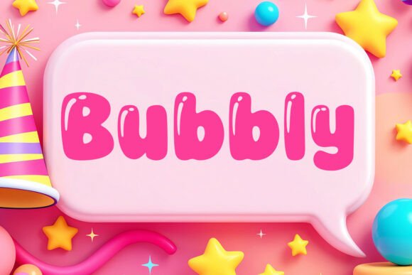 Discover Bubbly: A Font That Makes Designs Pop