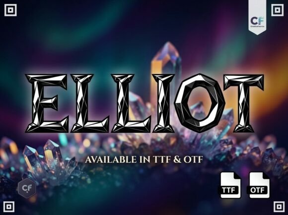 Elliot: A Bold Display Typeface for Impactful Design