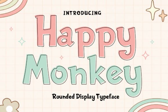 Happy Monkey: A Font That Radiates Joy
