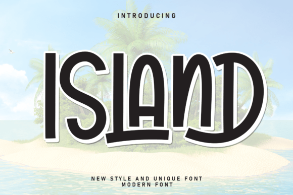 Island: A Handwritten Font for Joyful Design