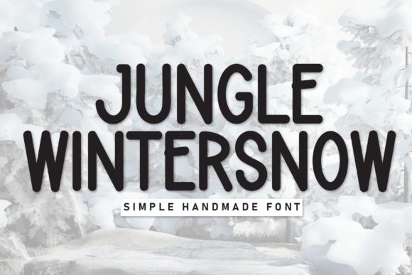 Jungle Wintersnow: A Playful Handwritten Font for Joyful Design