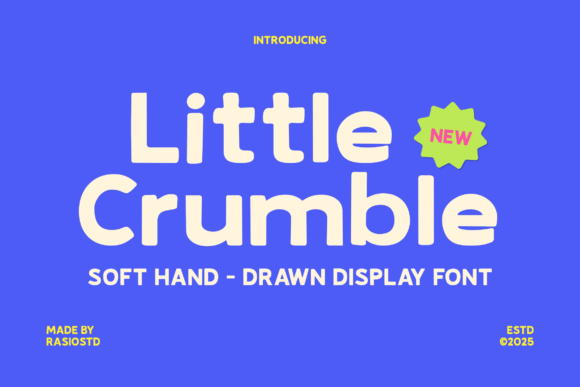Little Crumble: Your Friendly Hand-Drawn Display Font