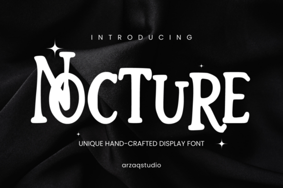 Nocture: A Whimsical Serif for Creative Projects