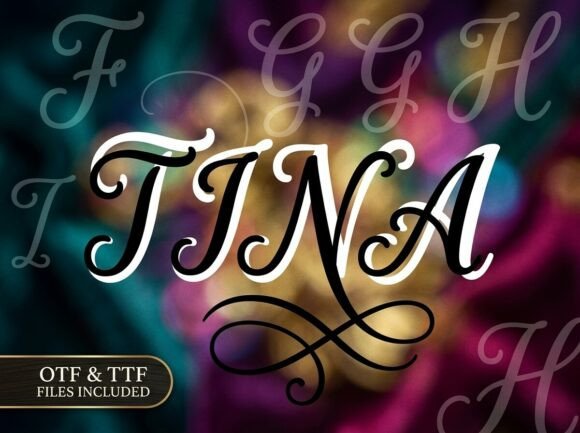Tina: A Bold Typeface for Captivating Designs